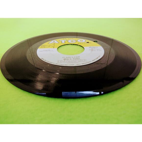 Ben King - It Ain't Fair / Til I Can't Take It Anymore - ATCO 45rpm Vinyl Record - Picture 3 of 9